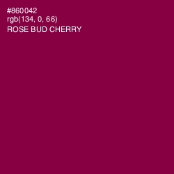 #860042 - Rose Bud Cherry Color Image